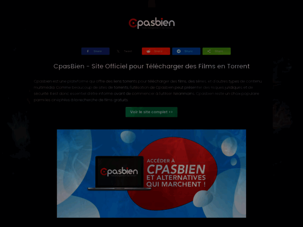 Bienvenue au cpasbien.net.im page - CpasBien - Site Officiel pour