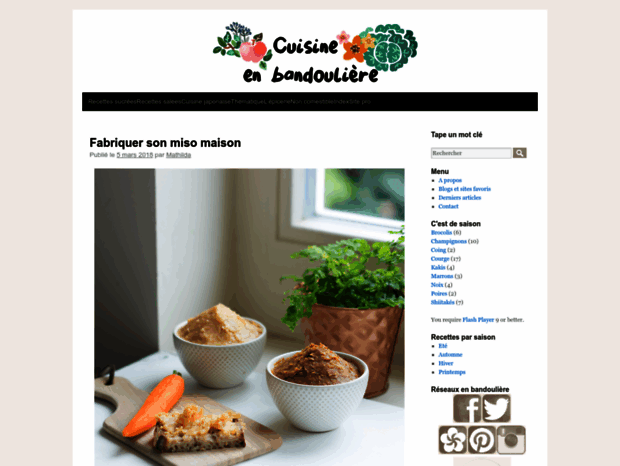 cuisineenbandouliere.com