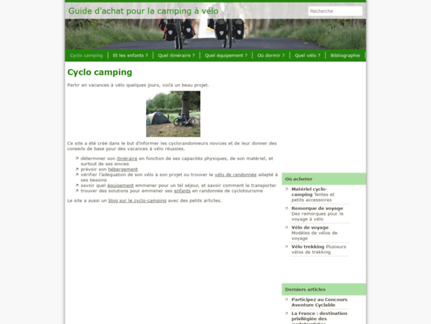 cyclo-camping.fr