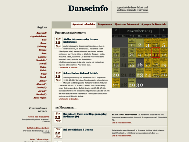 danseinfo.ch