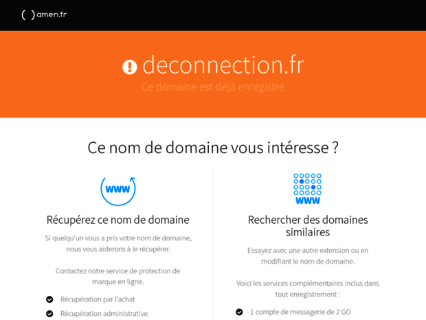 deconnection.fr
