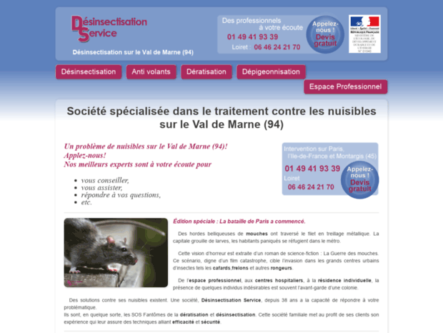 desinsectisation-service-94.fr