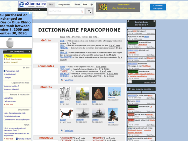 dictionnaire.exionnaire.com