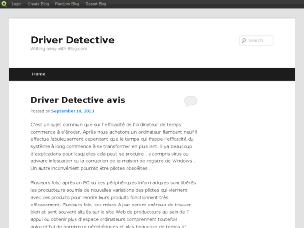 driversdetective.blog.com