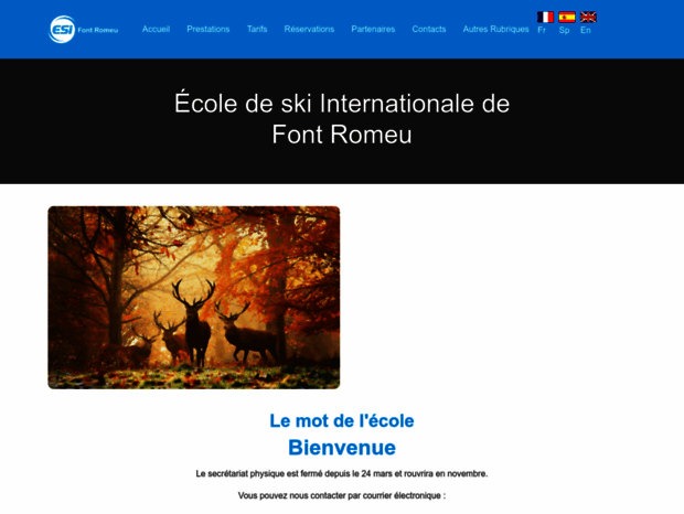 ecoledeski-fontromeu.com
