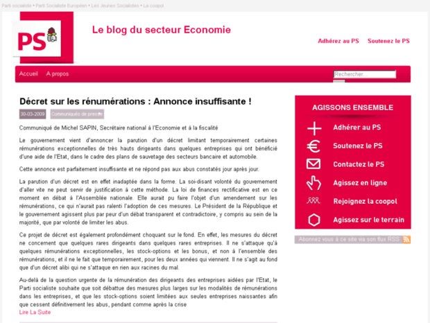 economie.parti-socialiste.fr