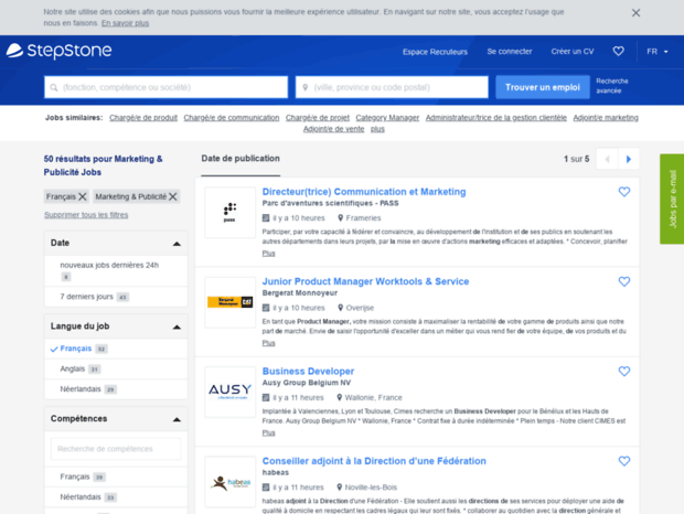 emploi-marketing.stepstone.be