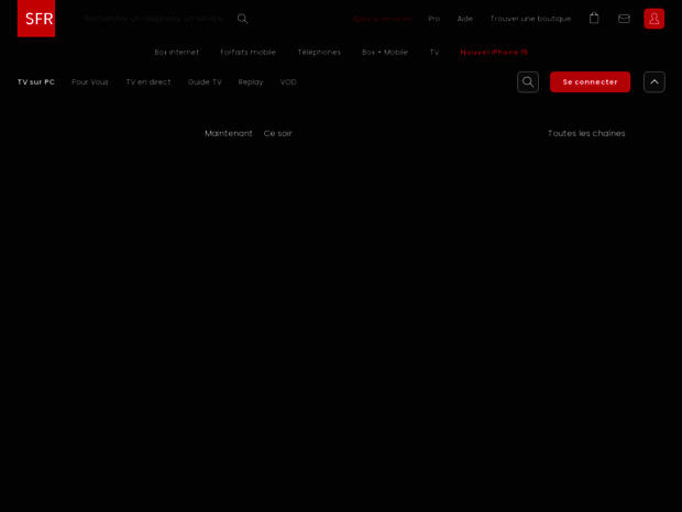 Bienvenue Au Epg Sfr Fr Page Sfr Tv Sur Pc