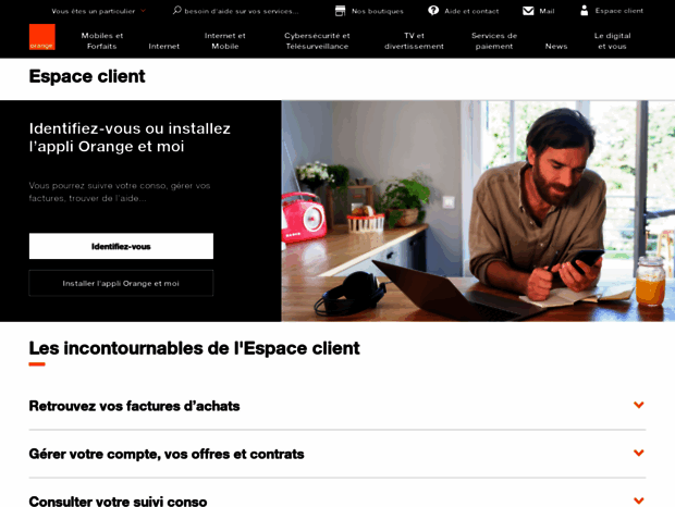 Bienvenue Au Espaceclient orange fr Page Espace Client Orange 