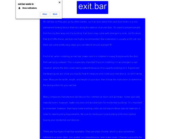exit.bar