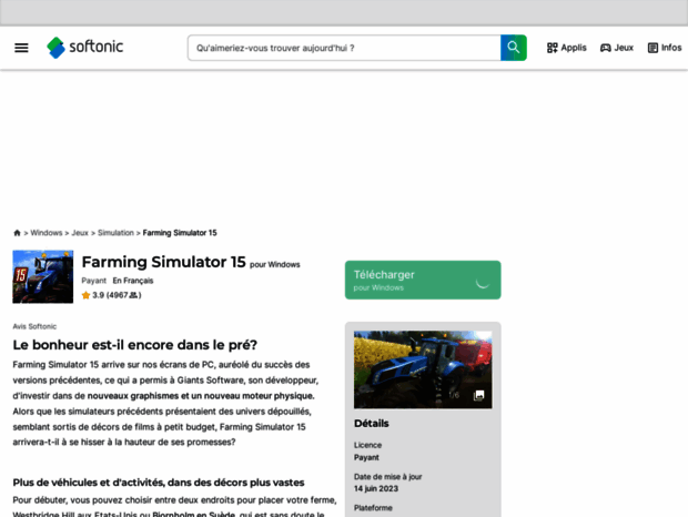farming-simulator-15.softonic.fr