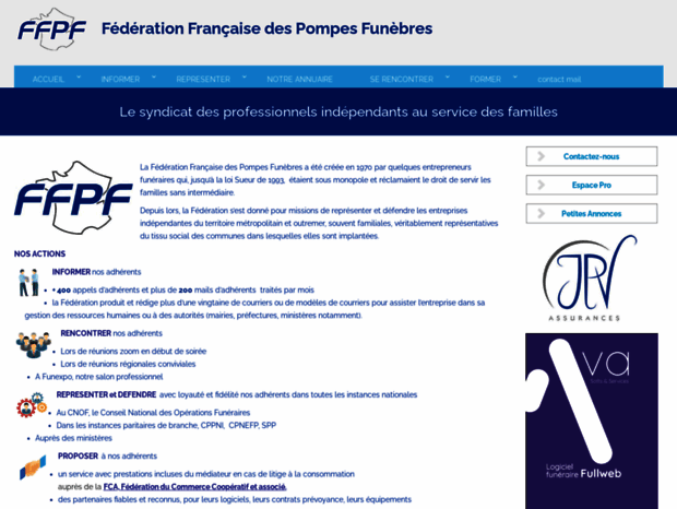 federationpompesfunebres.com