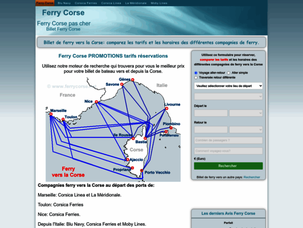 ferrycorse.net