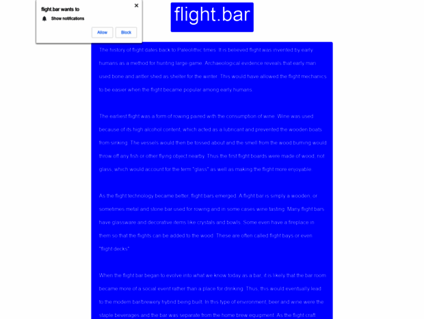 flight.bar