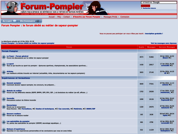 forum-pompier.com