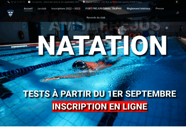 frejus-natation.fr