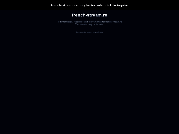 Bienvenue au french-stream.re page - French-stream.re.