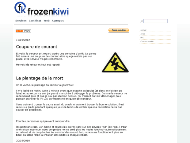 frozenkiwi.net