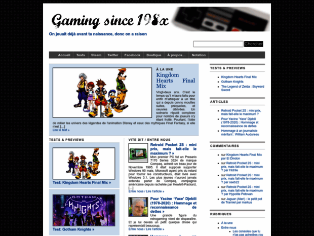 gamingsince198x.fr