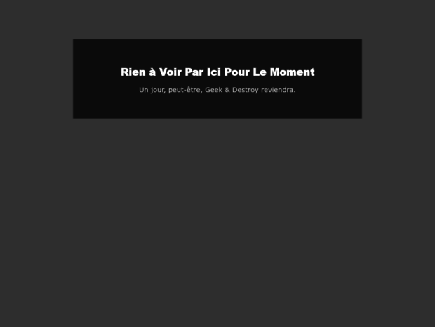 geekanddestroy.free.fr