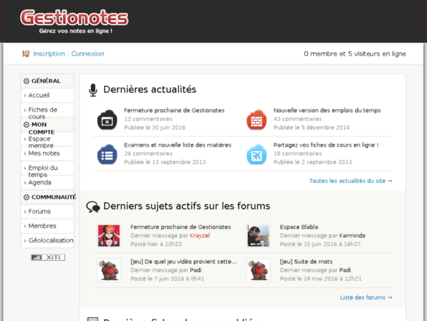 gestionotes.fr