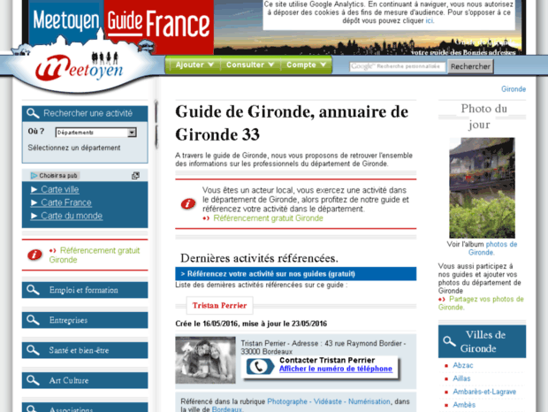 gironde.guide-france.info