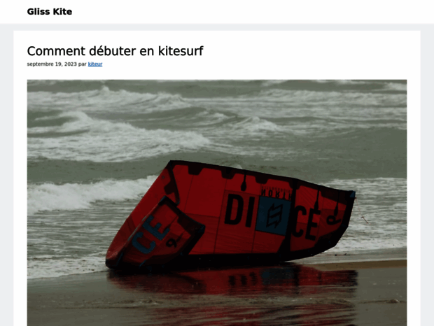 gliss-kite.fr
