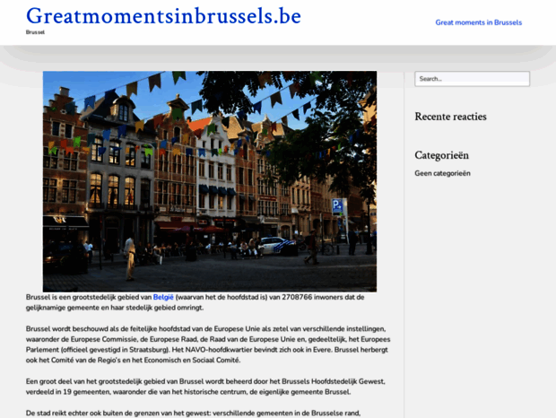 greatmomentsinbrussels.be