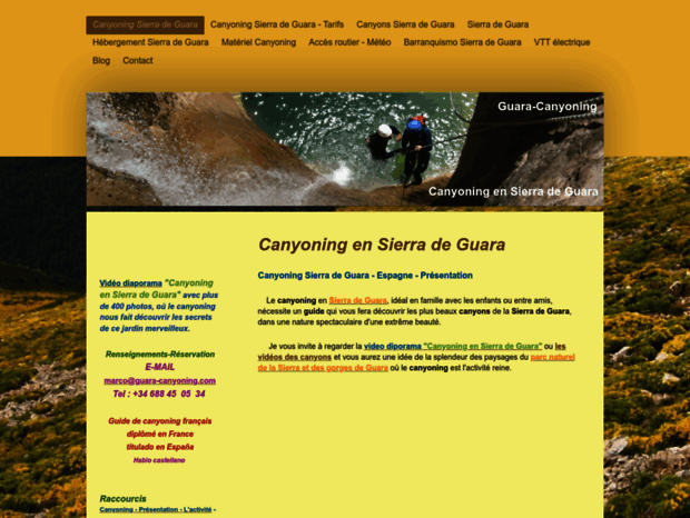 guara-canyoning.com