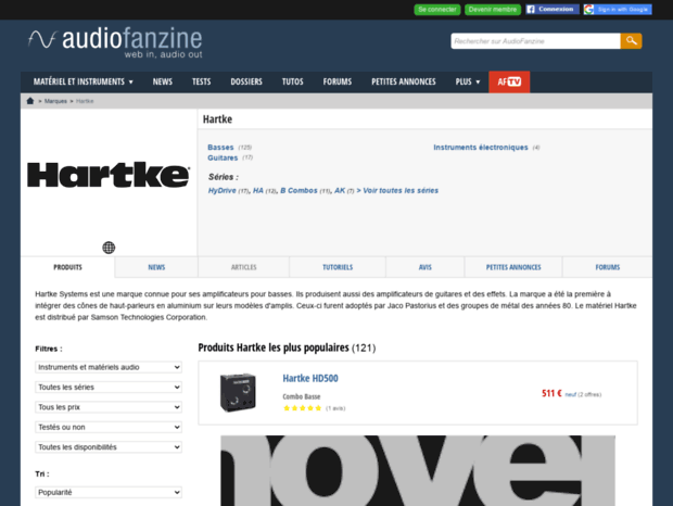hartke.audiofanzine.com