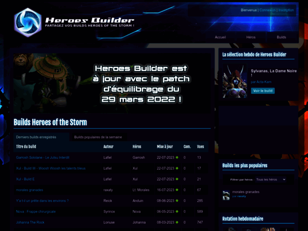 heroesbuilder.com