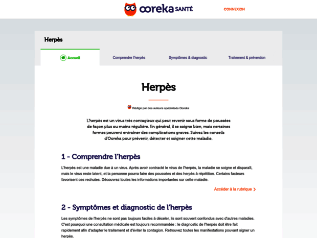 herpes.comprendrechoisir.com