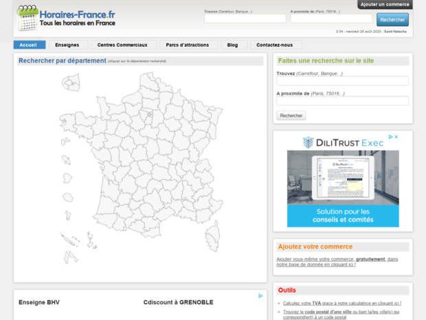 horaires-france.fr