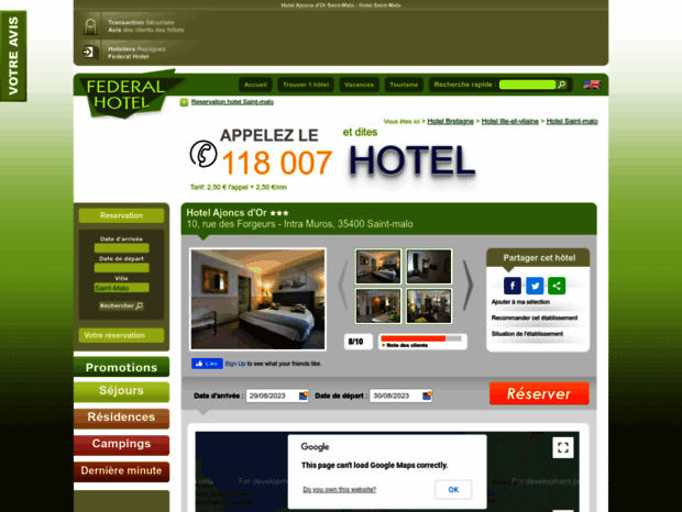 hotel-ajoncs-or-saint-malo.federal-hotel.com