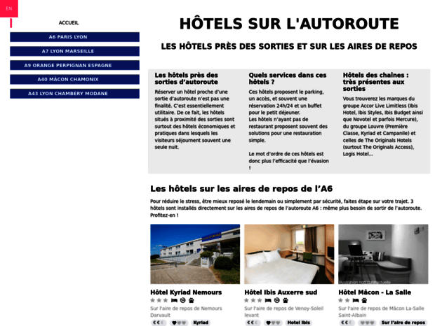 hotel-autoroute.fr