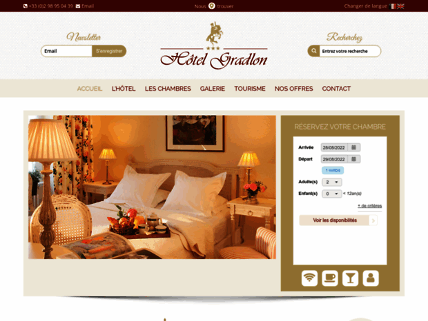 hotel-gradlon.com
