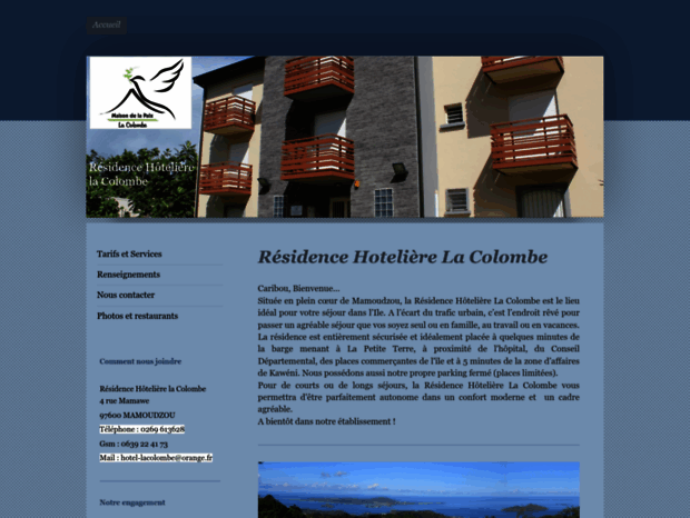 hotel-lacolombe-mayotte.fr
