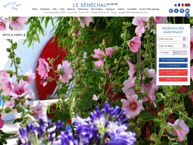 hotel-le-senechal.com