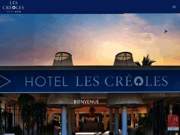 hotel-les-creoles.com