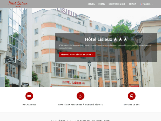 hotel-lisieux-lourdes.com