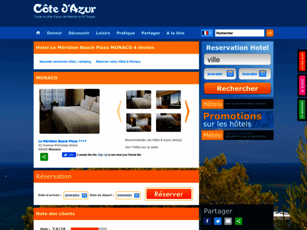 hotel-meridien-beach-plaza-monaco.federal-hotel.com