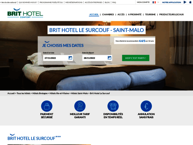 hotel-st-malo-surcouf.brithotel.fr