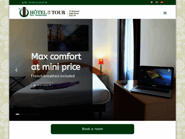 hoteldelatourparis.fr