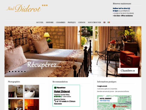 hoteldiderot.com