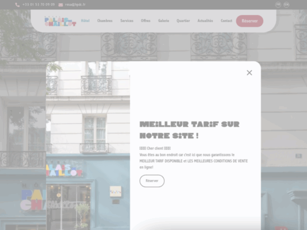 hotelpalaisdechaillot.com
