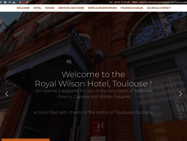 hotelroyalwilson-toulouse.com