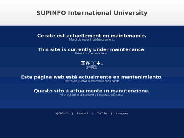 imap.supinfo.com