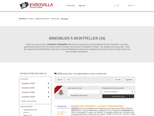 immobilier-montpellier.evrovilla.com