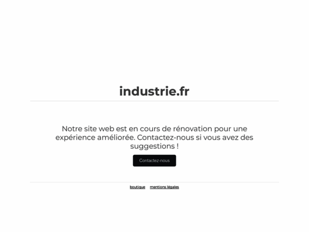 industrie.fr
