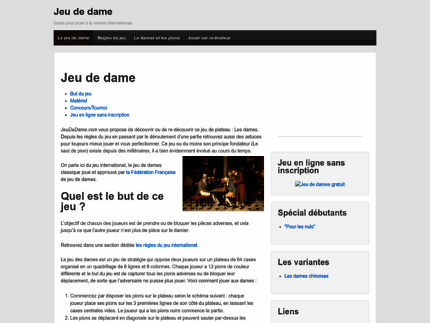 jeudedame.com